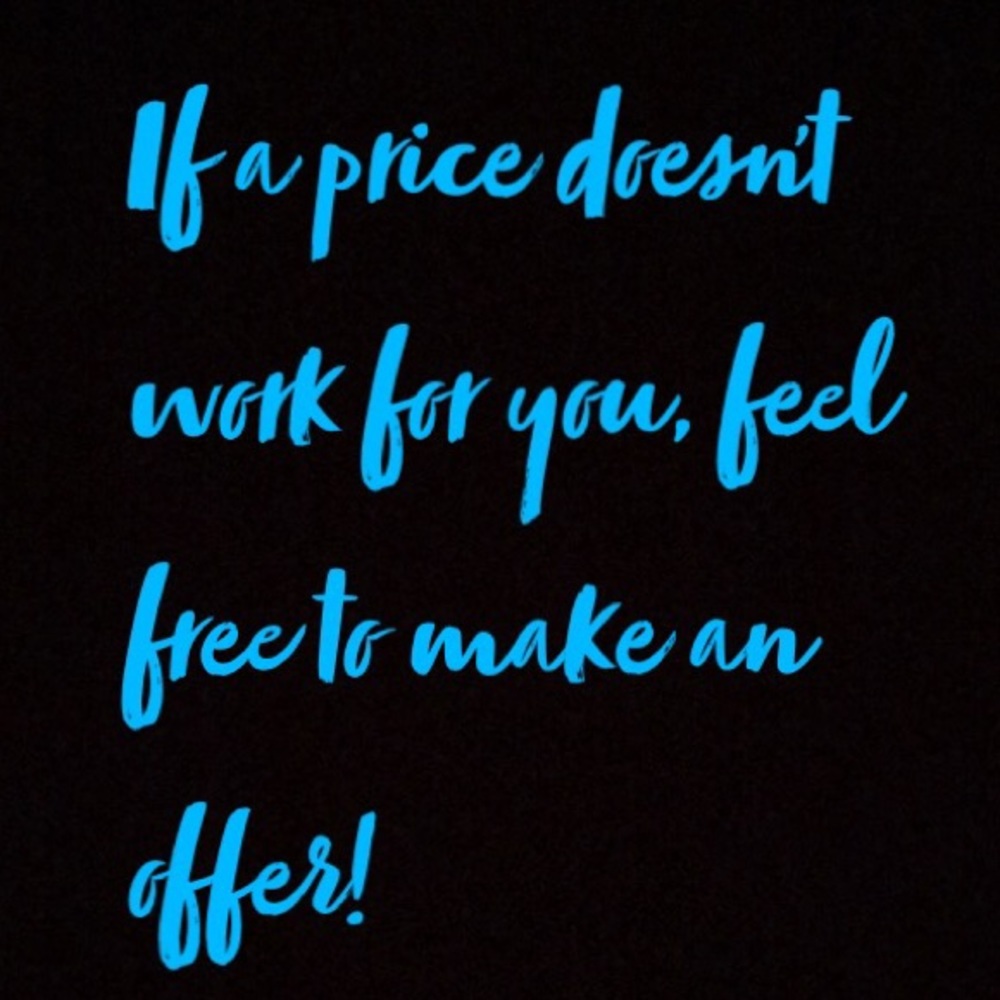 Reasonable offers please!!